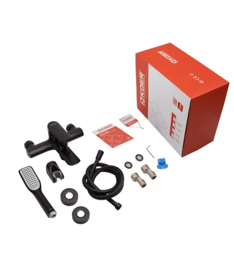 Смеситель для ванны с коротким изливом Koer KB-40028-05 (KR5306) - 7