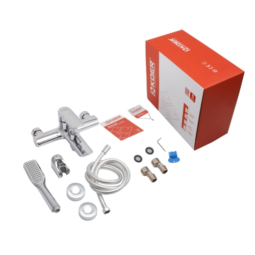 Смеситель для ванны с коротким изливом Koer KB-40028-01 (KR5305) - 7