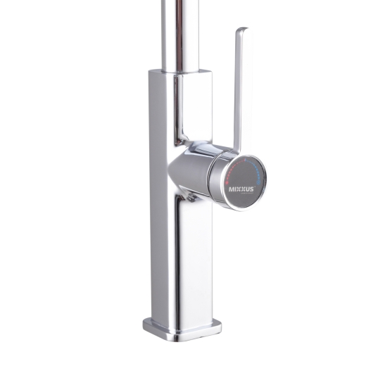Змішувач для кухні з висувним виливом Mixxus Premium HAMMER 014 (MI6953) - 6