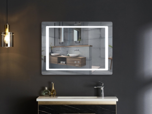 Зеркало Mixxus STYLE MR13-70x50-Reverse с Led Touch, Anti-fog, димером, регулятором яркости (MI6665) - 3