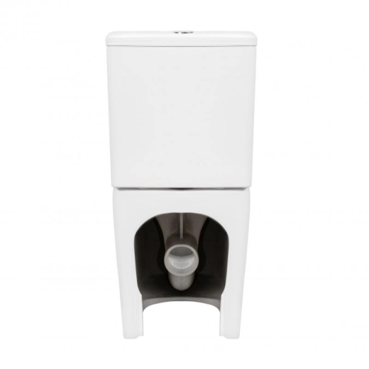 Унітаз-компакт MIXXUS PREMIUM BEVEL-0402-T1 670х390х880mm, система змиву TORNADO 1.0 (MP6596) - 3