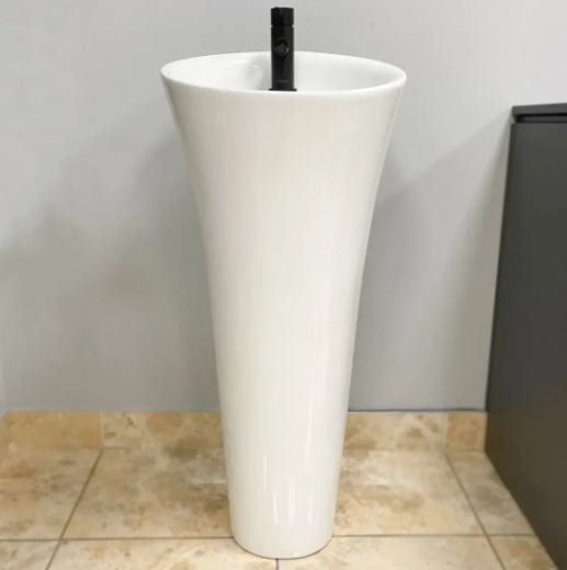 Умивальник (раковина) VBI ANDORA WHITE підлоговий VBI-019011 - 4