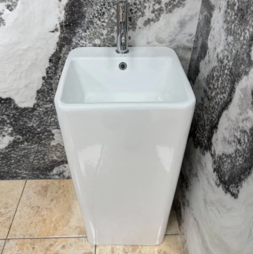 Умивальник (раковина) VBI CALIATO WHITE підлоговий VBI-019029 - 4