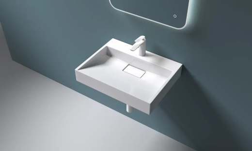 Умивальник (раковина) VBI ESTE 60 WHITE 1/O накладний підвісний VBI-019905 - 6