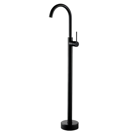 Змішувач для умивальника VBI MILANO BLACK підлоговий VBI-050113BL - 2