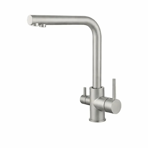 Змішувач для кухні VBI GEMINI NICKEL на дві води VBI-055001NI - 1