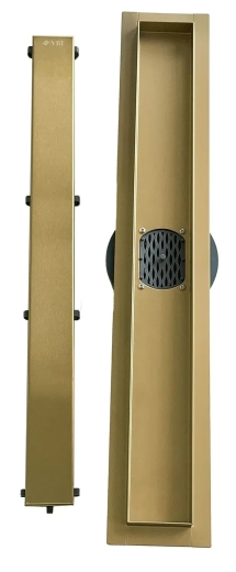 Трап для душу VBI FORT 2в1 50 BRUSHED GOLD VBI-060105BG - 3