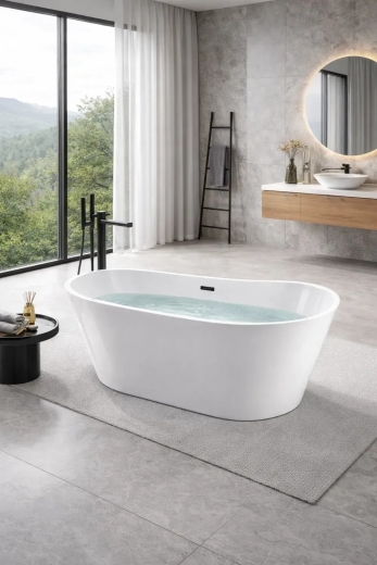 Ванна VBI MARMOLADA 180 x 80 окремостояча VBI-071018 - 3