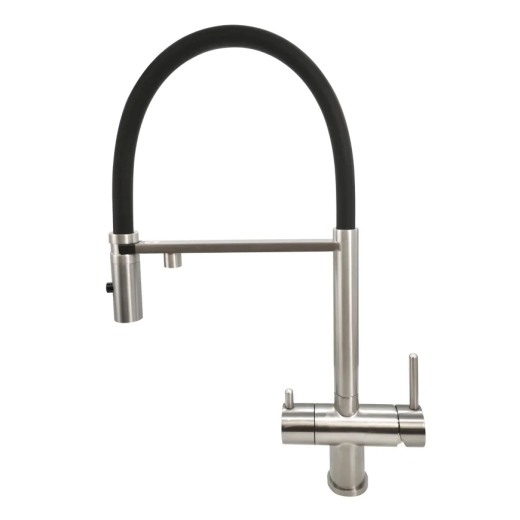 Змішувач кухонний Fabiano FKM 3130 Inox Black (8231.403.1931) - 2