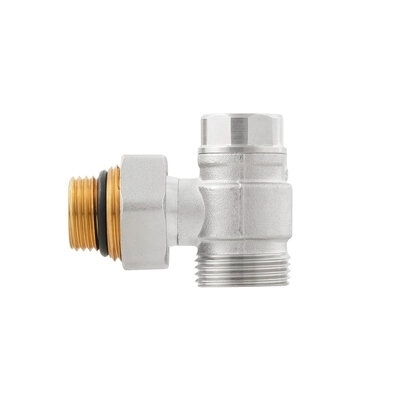 Вузол нижнього підключення радіатора кутовий Raftec 1/2"х3/4" HRKA11 (RAF80031) - 4