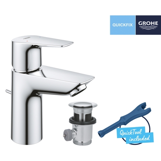Смеситель для раковины Grohe QuickFix StartEdge S-Size 24196001 (CV030593) - 4
