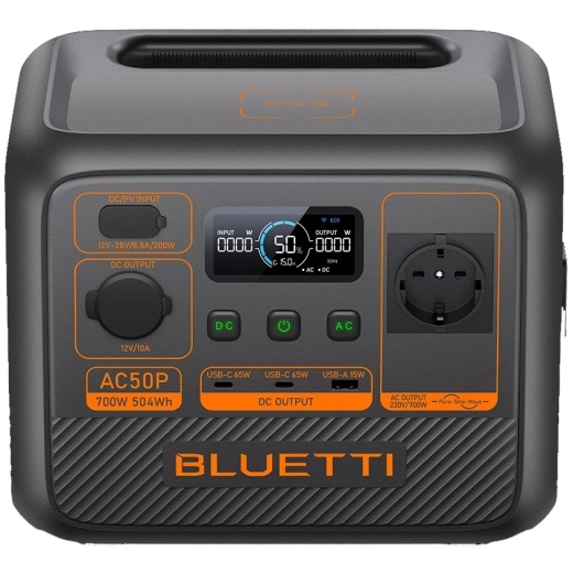 Зарядна станція Bluetti AC50P, 700 Вт, 504 Вт*год EU (AC50P) - 2