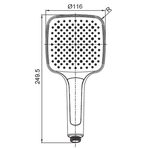 Лійка для душу KOER KP-0402-03 (KR4987) - 2