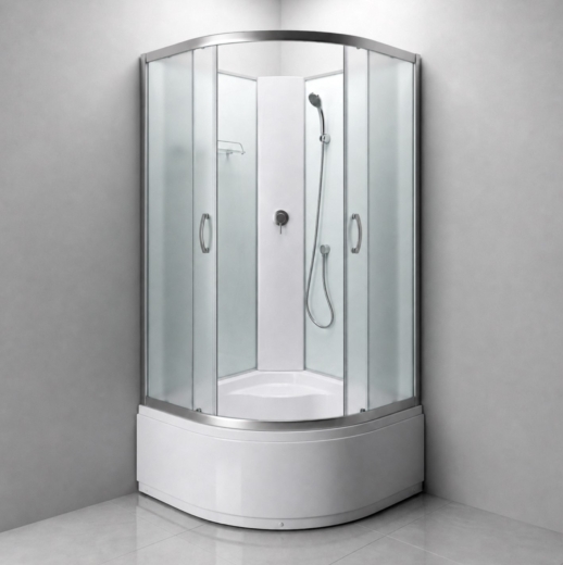 Душовий бокс KO&PO 6021 F, 80×80, з матовим склом (C10103) - 3