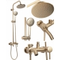 Душова система REA Luis BRUSHED GOLD з виливом REA-P7051 - 3