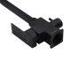 Смеситель для кухни с подключением к фильтру Kroner KRP Edelstahl Kubus - SCH03810 черный матовый (CV027939) - 3