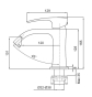 Смеситель для умывальника Koer KB-12007-05 черный (KR3443) - 8