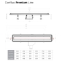 Трап линейный 850 Pestan Confluo Premium Line 13100006 - 2