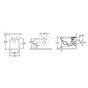 Підвісний унітаз Villeroy&Boch Architectura DirectFlush Rimless 5685R001P - 2