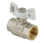 Кран кульовий KOER 1/2" ГГБ (KR.217.W) белый (KR0177) - 1