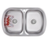 Кухонна мийка ZERIX Z7749-08-180D (decor) (ZM0566) - 1