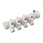 Коллектор 4-way с шаровыми кранами (40x20) PPR KOER K0171.PRO (KP0221) - 2