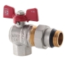 Кран с американкой 3/4" "антипротечка" (KOER KR.228-Gi) угловой (KR0194) - 1