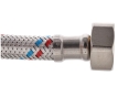 Гибкая подводка для смесителя (в нержавеющей оплетке) 1/2'' ГШ-100 см Zerix ZX1565 - 4