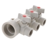 Коллектор 3-way с шаровыми кранами (40x20) PPR KOER K0170.PRO (KP0220) - 1