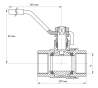 Кран кульовий KOER 2" ГГР (KR.214) (KR0038) - 5