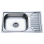 Кухонна мийка ZERIX Z6642-08-180D (decor) (ZX1601) - 1