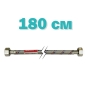 Гибкая подводка для смесителя (в нержавеющей оплетке) 1/2'' ГГ-180 см Zerix ZX1557 - 2