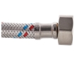 Гибкая подводка для смесителя (в нержавеющей оплетке) 1/2'' ГШ-150 см Zerix ZX1567 - 3