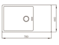 Мойка MIXXUS MX7844-200-x1.2-PVD-GOLD (MX0563) - 4