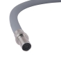 Змішувач для кухні Lidz Aria 020F3 k35 Grey/Nickel (LDARI020F3GNK39211) - 6