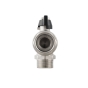 Кран кутовий з накидною гайкою Raftec PN40 ВН 3/4" метелик DRBM2 (RAF83693) - 4