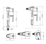Комплект арматури KOER KT-0301-3/8" (KR5059) - 4