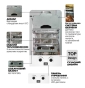 Газова колонка MIXXUS GWH-0112 Basic White димохідна 12 л/хв (WH0029) - 5