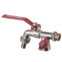 Кран поливу з додатковим виходом Koer KR.248 - 1/2" (KR3071) - 2