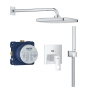 Скрытая душевая система Grohe Eurocube с Tempesta 250 Cube (25289000) - 1