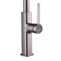 Змішувач для кухні з висувним виливом Mixxus Premium HAMMER 014 GRAPHITE (MI6955) - 3