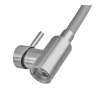 Змішувач для кухні MIXXUS SEO-011 GRAPHITE REFL.GRAY з силіконовим виливом з нерж.сталі SUS304, колір графіт (MI8225) - 4
