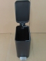 Мусорное ведро с плавным закрытием прямоугольное Mixxus Diverse-TC0312 Black 12л цвет черный (MI7091) - 3