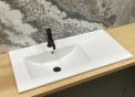 Умивальник (раковина) VBI FERRARA 90 L WHITE врізний VBI-018048 - 1