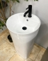 Умивальник (раковина) VBI ASOLA WHITE підлоговий VBI-019019 - 4