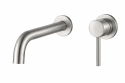 Змішувач для раковини VBI MILANO LONG NICKEL прихованого монтажу VBI-050103NI - 1