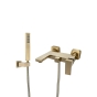 Смеситель для ванны и душа VBI LORENO BRUSHED GOLD настенный VBI-050206BG - 1