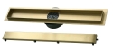 Трап для душа VBI FORT 2в1 100 BRUSHED GOLD VBI-060110BG - 3