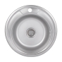 Мийка для кухні врізна Brinex 490-A, Satin 0,6 мм (BRIN490SAT06) - 1
