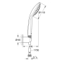 Душевой набор Grohe QuickFix Vitalio Joy 110 Mono 27324000 (CV031942) - 3